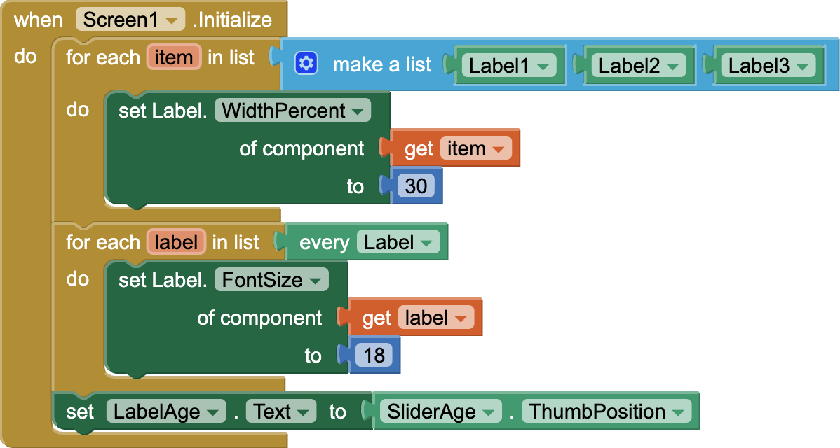 MapStarter Screen1.Initialize blocks